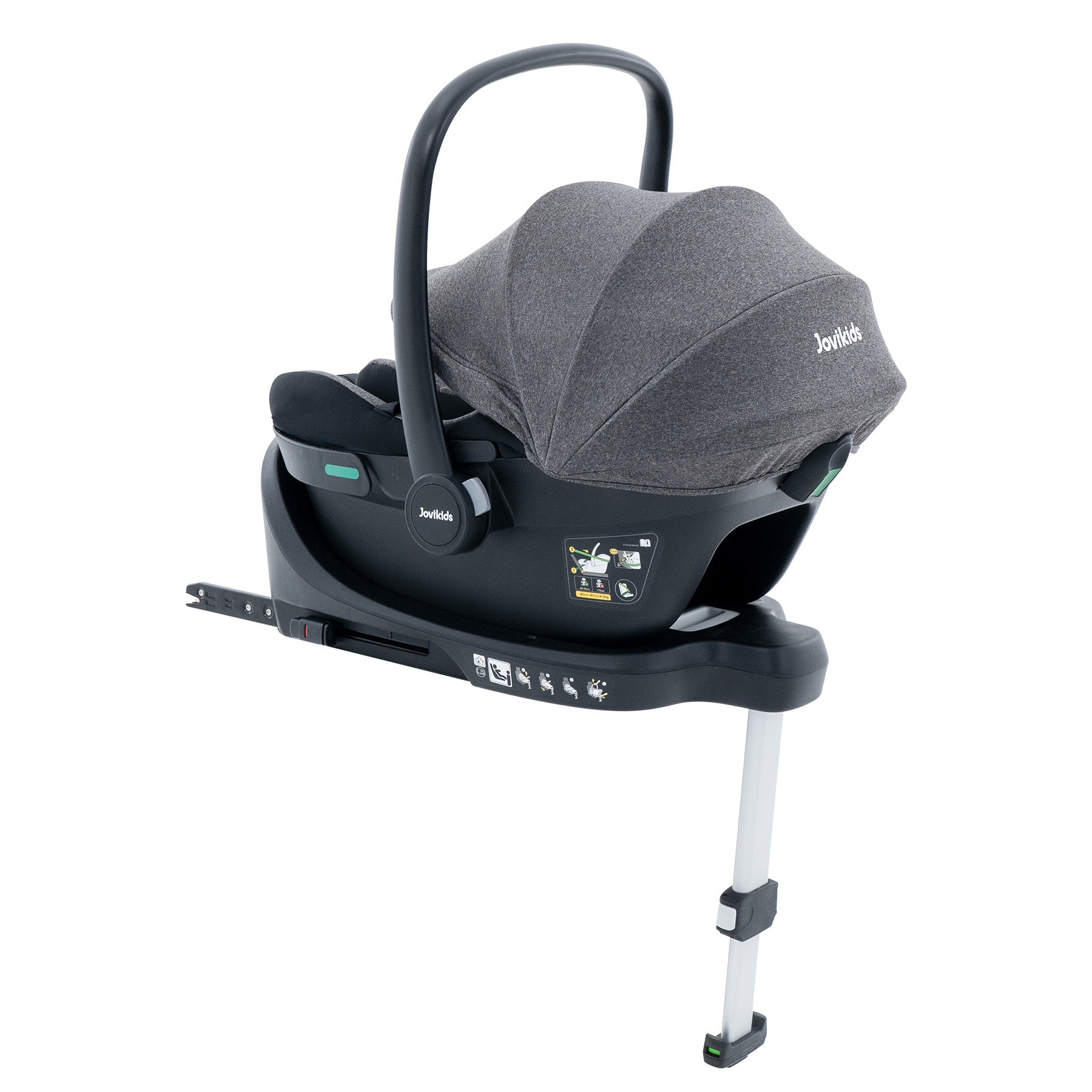 JOVIKIDS Aria R129 Infant Carrier Car Seat With Base (40-87cm)