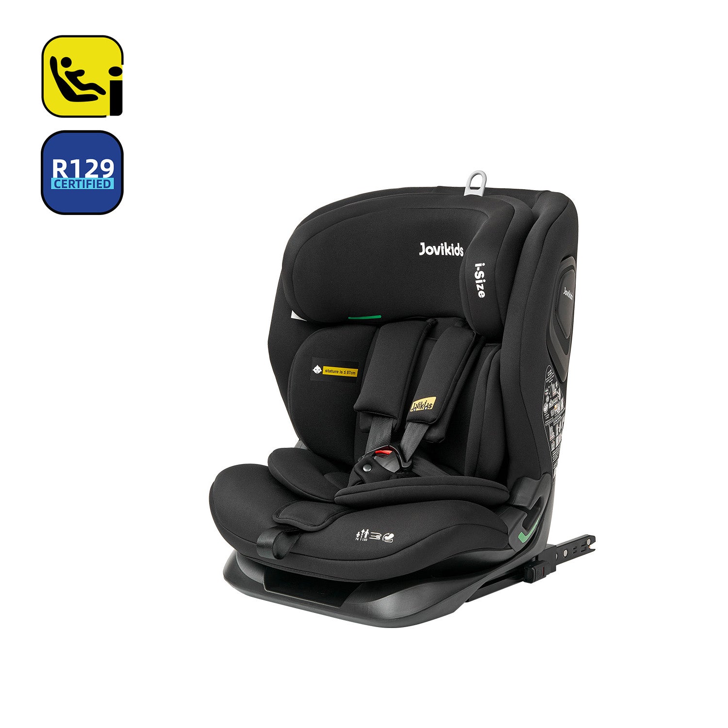 Jovikids CiCi TT car seat in Twilight, studio view