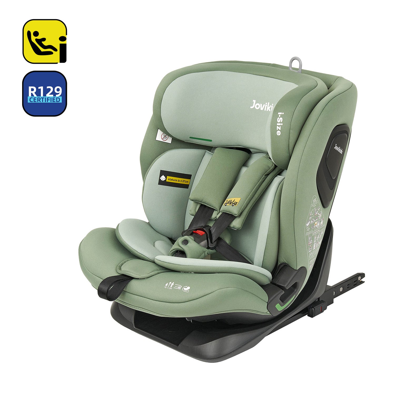 Jovikids CiCi TT car seat from the verified Green listing